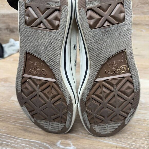 Converse All Star Double Tongue Teal/Yellow Sneaker Women's Size 7 - Picture 4 of 7